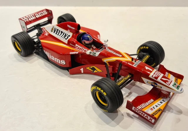 WILLIAMS FW20 VILLENEUVE F1 1/18 Pauls Modellkunst/Minichamps Druckguss ...