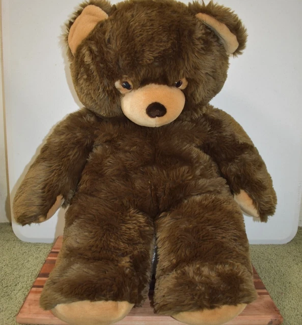 IKEA TEDDY BEAR Nalle Plush Brown Stuffed Animal Large Lovey Toy