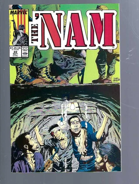 The Nam  22   -    1986   Vietnam  War Series  - Marvel Comics