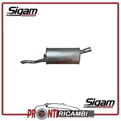 SIGAM MARMITTA SILENZIATORE POSTERIORE OPEL CORSA A 2 VOLUMI DALL'82 AL 93 SIGAM 40614 