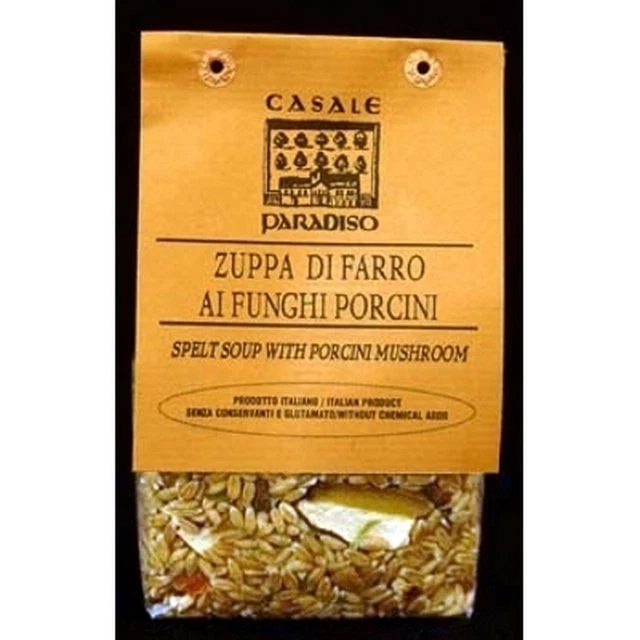 Dinkelsuppe mit Steinpilzen 300 gr. - Casale Paradiso