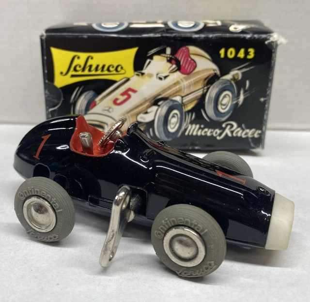 SCHUCO MICRO RACER Mercedes #1043 W/Key In Original Box