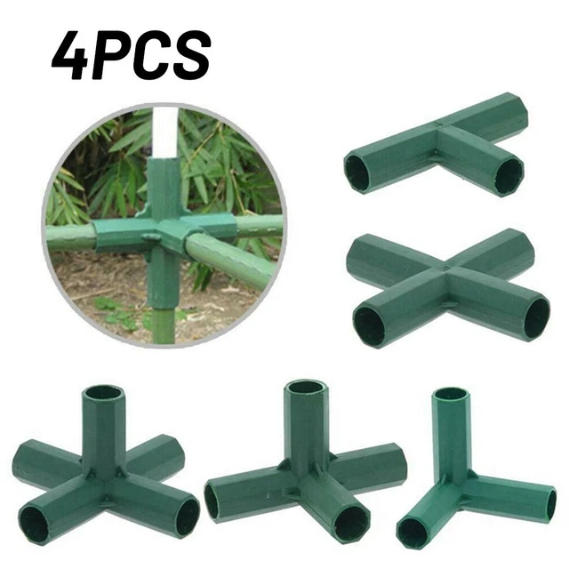 Plastique Structure Connecteurs Métal Mât Menuisiers Joints Serre Froid Cadre