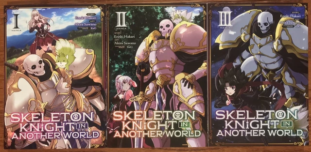 Skeleton Knight in Another World Manga Lot Volumes 1-3