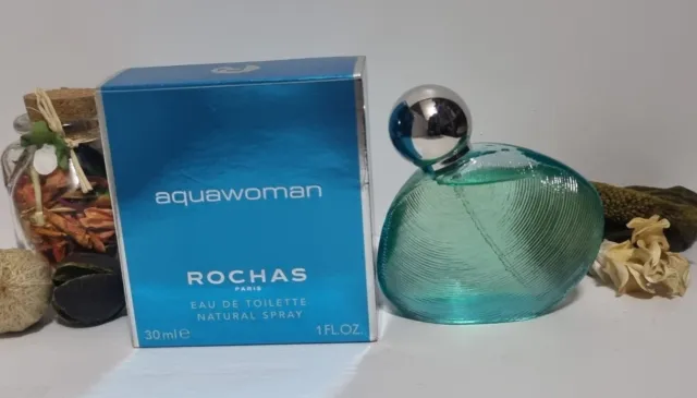 Aquawoman  Rochas Eau De Toilette 30ml,  Discountinued.