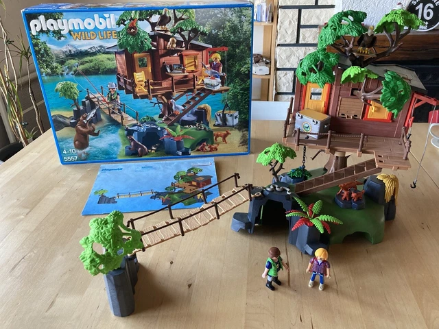 Pièce Playmobil 5557 - Cabane Suspendue Perchée Sur Tronc D'arbre - Occasion Très Bon état