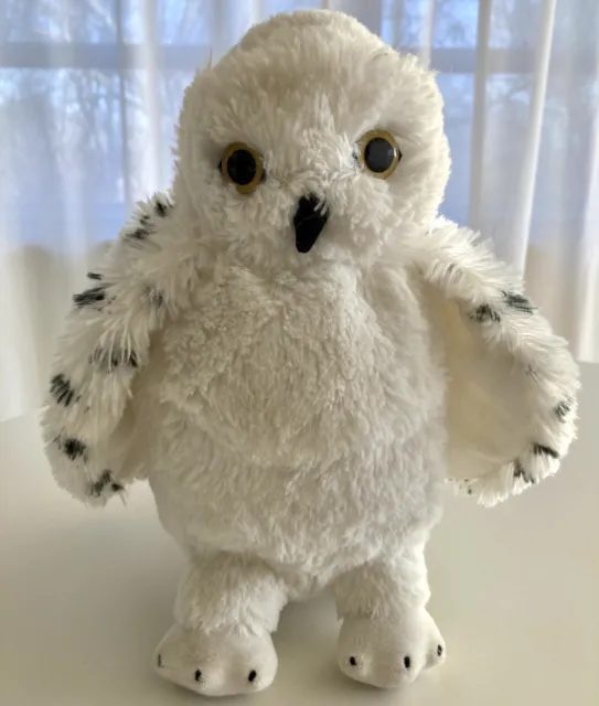 Harry Potter Hedwig Wizarding World Noble Collection Plush White Snowy Owl
