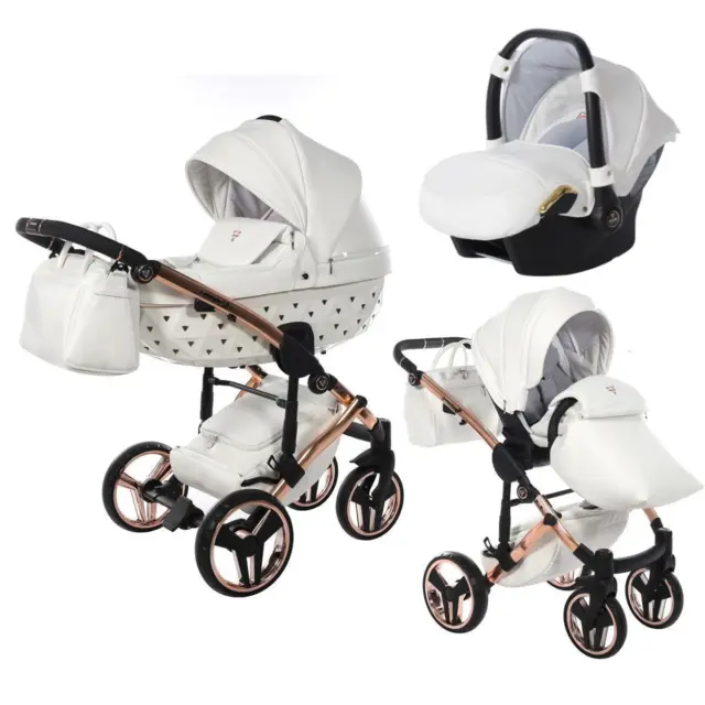 Kinderwagen  mit Babyschale und Isofix Auswahl Junama Exclusive by Lux4Kids