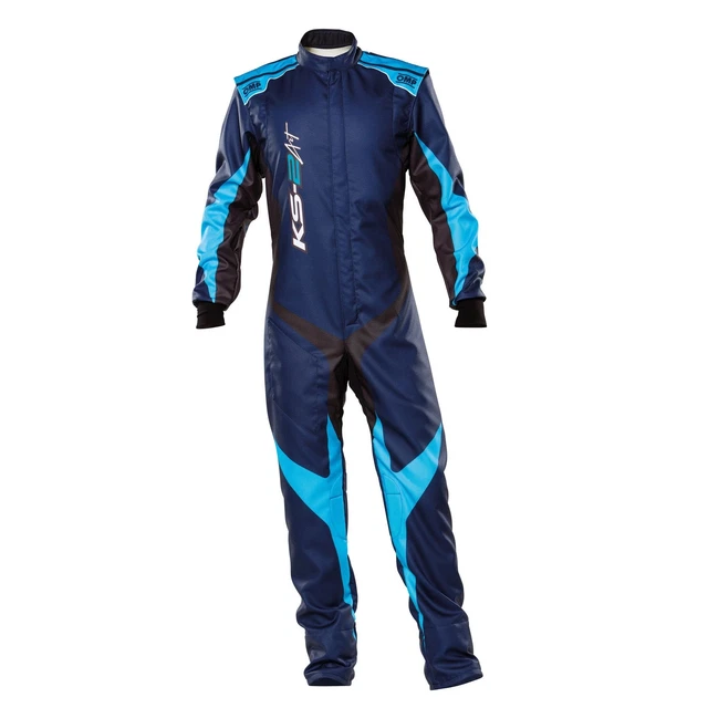 Tuta Kart Ks-2 Art Blu Navy / Ciano Taglia 62