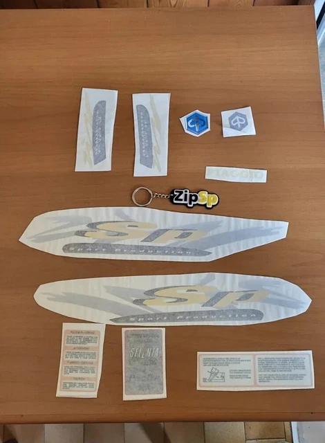 ADESIVI ZIP SP Kit Completo Prima Serie Mk1 Repliche EUR 65,00