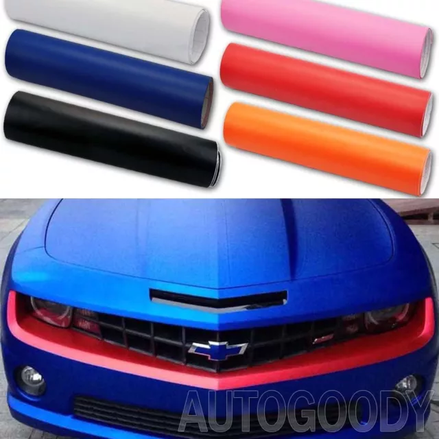 Matte Flat Color Vinyl Film Wrap Sticker Decal Bubble Free Air Release 3