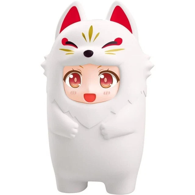 Nendoroid Plus Kigurumi Visage Pièces Étui Blanc Fox Figurine Japon Officiel