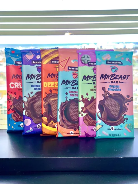 FEASTABLES MrBeast Chocolates | All Flavours ✅ FAST SHIPPING ✅