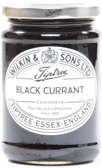 Tiptree Blackcurrant Conserve 340g Pack of 1, 2 or 6