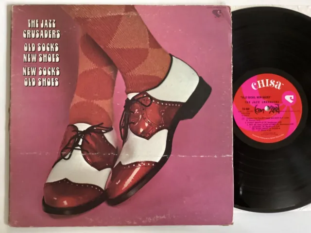 The Jazz Crusaders old socks new shoes, LP 1970 JAZZ FUNK Sly stone thank you X