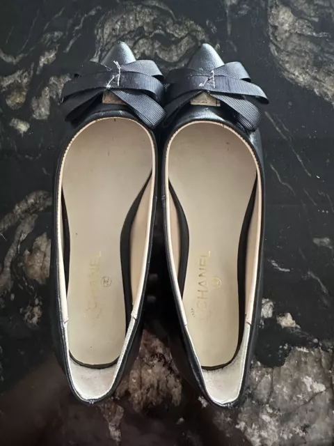 Chanel ballet flats 36 made in italy