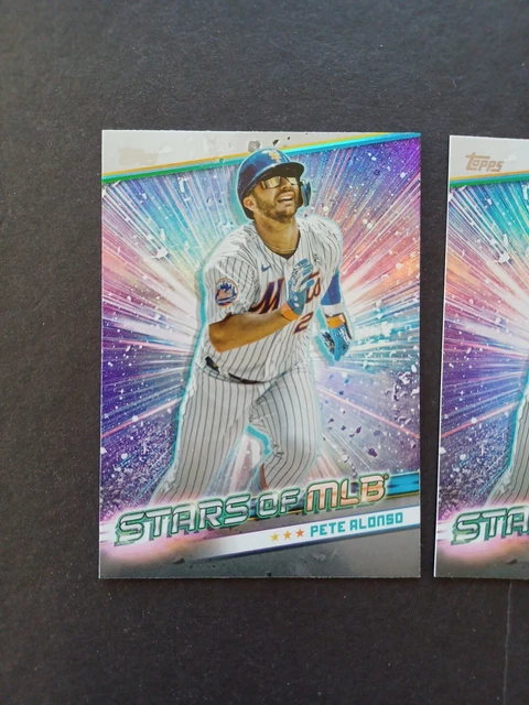 PETE ALONSO 2024 Topps Stars Of MLB 3 Card Lot New York Mets 1.99