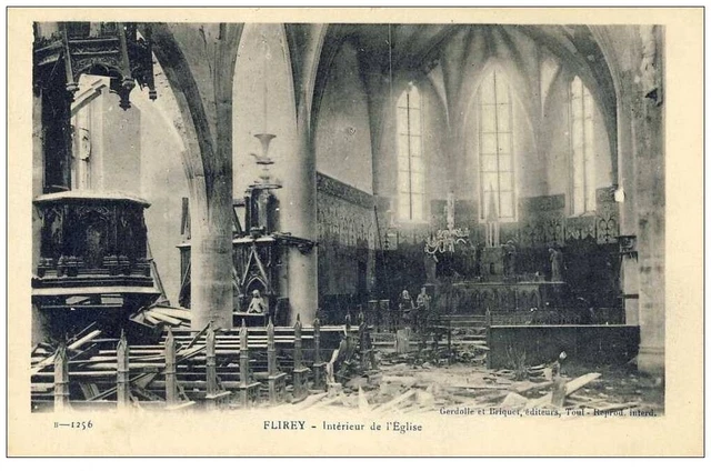 CPA 54 MEURTHE ET MOSELLE FLIREY Intérieur de l'Église (12844)