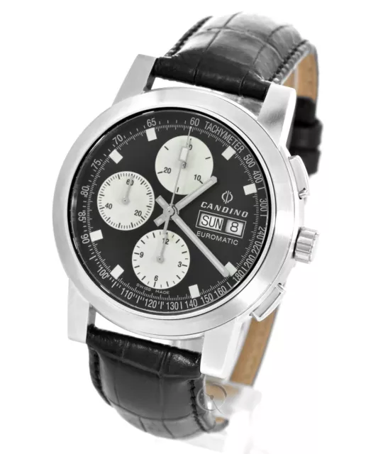 Candino Euromatic Chronograph Cal. Valjoux 7750(ungetragen) Herrenuhr