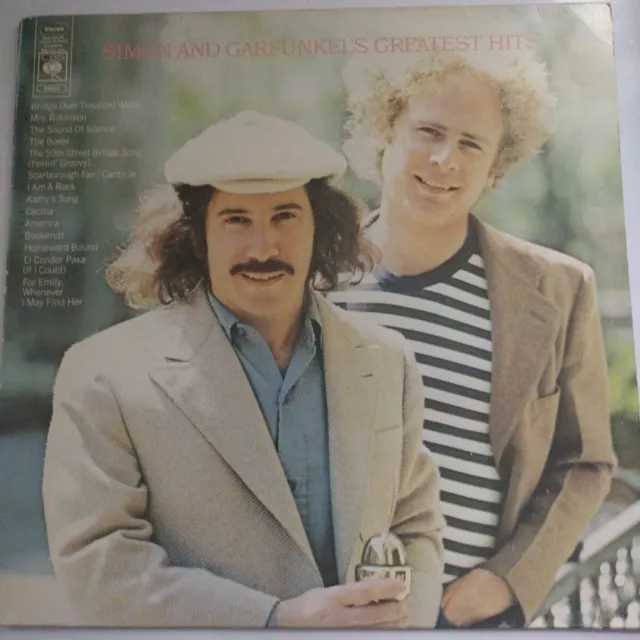 Simon And Garfunkel's Greatest Hits Vinyl Album (Original 1972) Free Uk Delivery