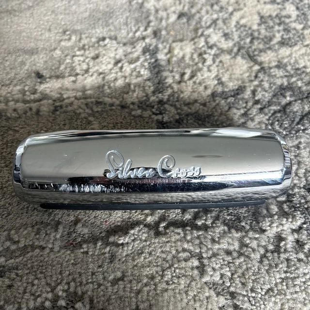 SILVER CROSS WAYFARER Pioneer Silver Chrome Handle Metal Cover