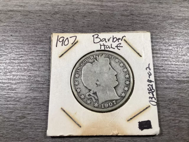 1907 Barber Silver Half-Dollar VG-032824-02