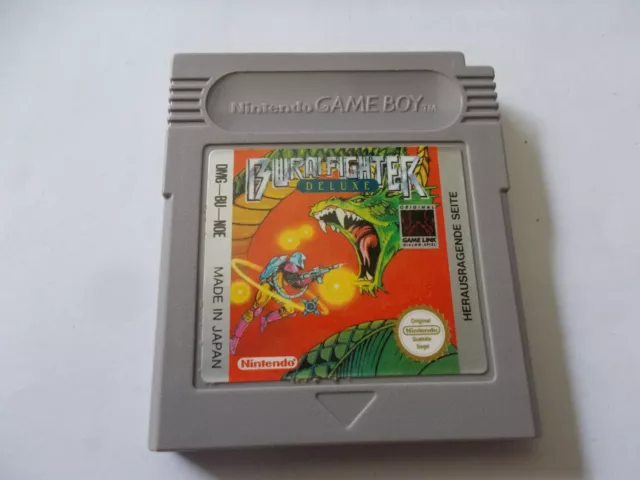 Nintendo GameBoy Spiel -Burai Fighter Deluxe PAL, Modul, #X- 14-38
