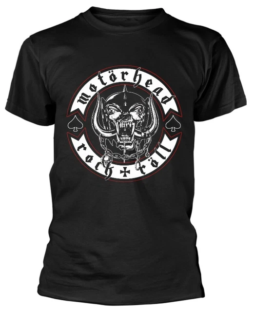 Motorhead' Biker Badge 'T-Shirt - Nuovo