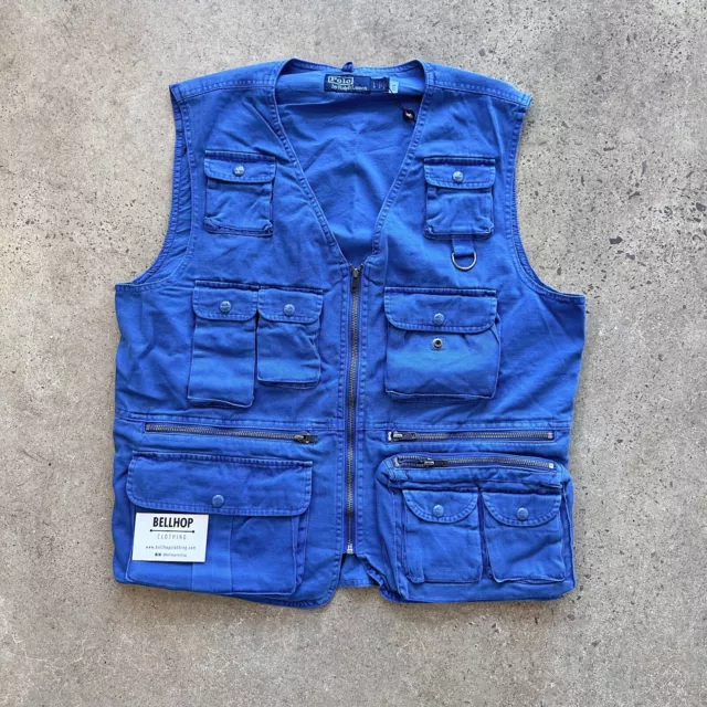 POLO RALPH LAUREN Utility Vest Gilet Outdoor Hunting Fishing