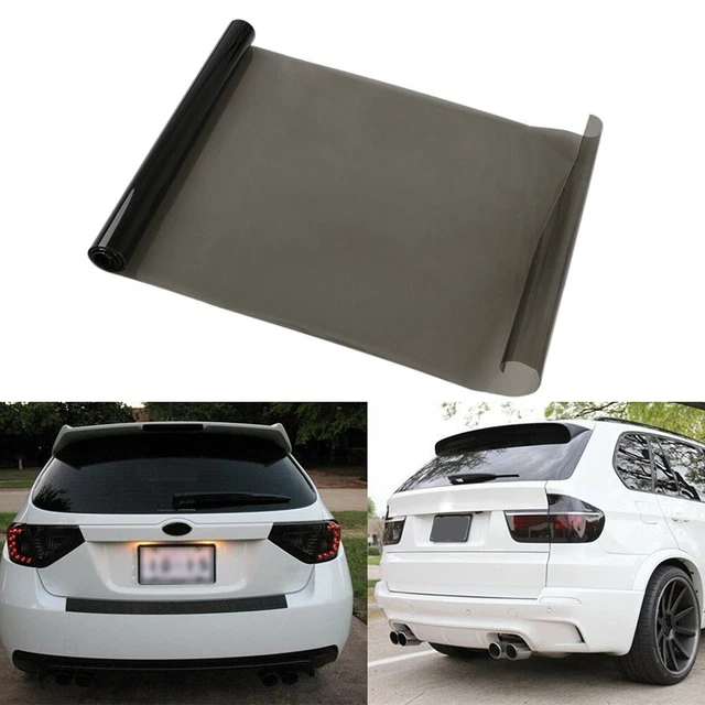 Premium Quality 12x72 Black Vinyl Film for Tinting Headlights and Taillights