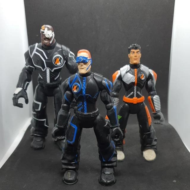 ACTION MAN Night Ops Alpha Teens On Machines Lot Hasbro