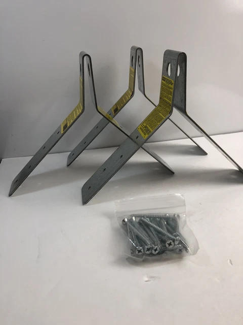 Tiger Const  Disposable Roof Anchors Box of 3 Model Number 416068 with Screws