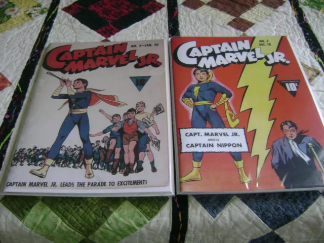 8 Golden Age ( Captain Marvel Jr. Full Color Facsimiles )