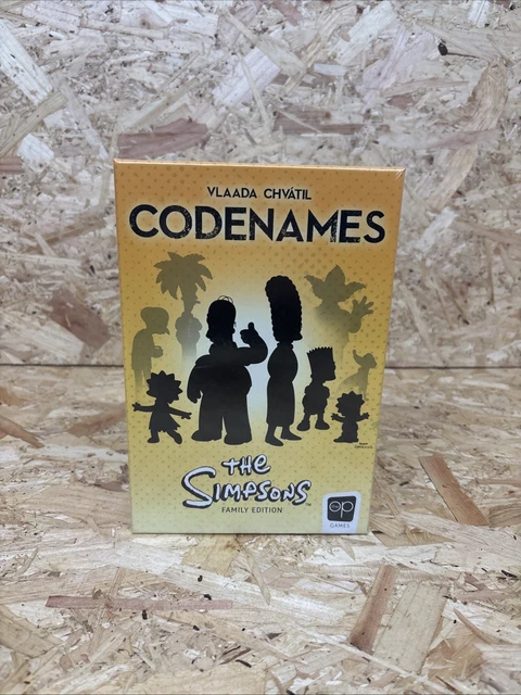 CODENAMES THE SIMPSONS Family Edition GAME NEW BNIB Strategy ...