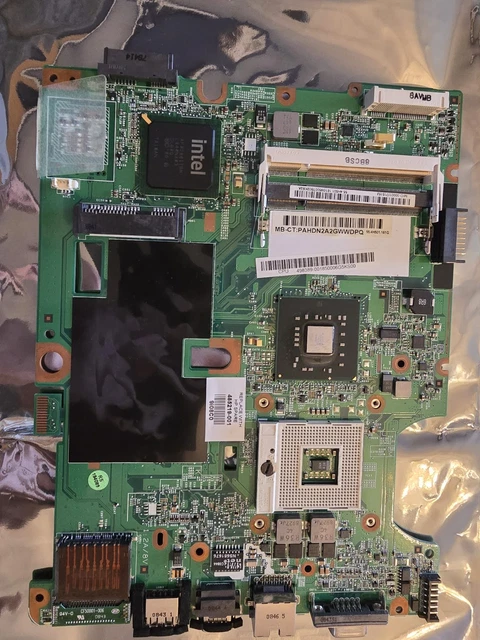 thumbnail image 2 of HP G60 Series Motherboard Assembly – G60-445dx, 249wm, 121wm, 243cl – 498460-001 Bottom Set, Used 2 of 3