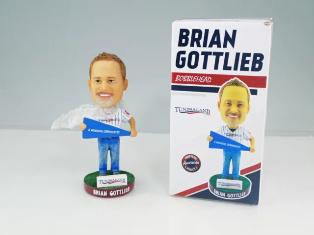 2017 Wisconsin Timber Rattlers Brian Gottlieb Bobblehead In Box