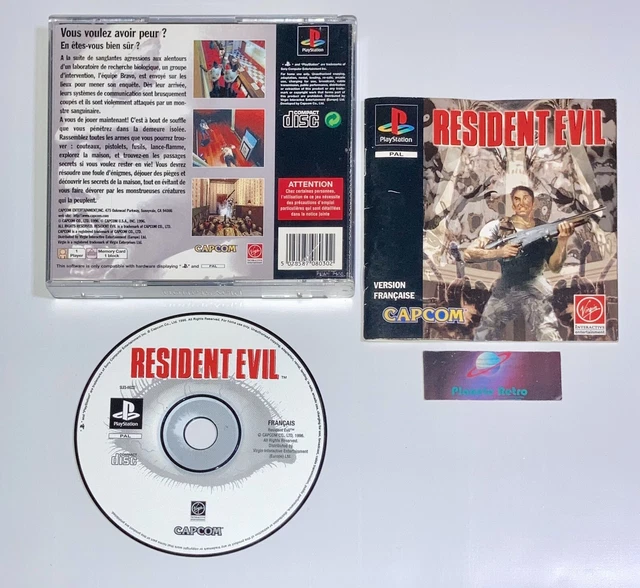 Resident evil Jeu PS1 sans jaquette avant VF Sony : Achat occasion | Jeux vidéo Bon état