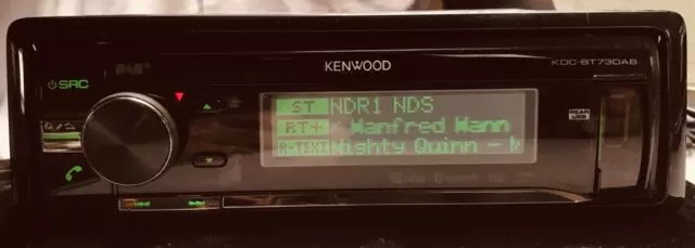 Autoradio Kenwood KDC-BT73DAB BT DAB+ 2xUSB