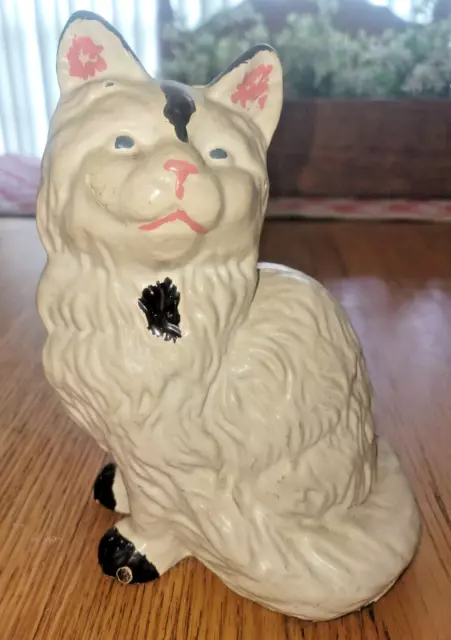 Antique Cast Iron Cat Door Stop Hubley Antique Cast Iron Cat Door Stop Hubley