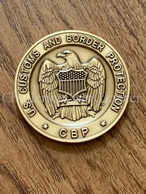 E31 US Customs and Border Protection CBP HSI Federal Police Challenge Coin