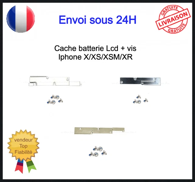 Plaque De Protection Nappe écran Originale Apple Pour IPhone 12 Pro – Couleur Argenté – Comme Neuf