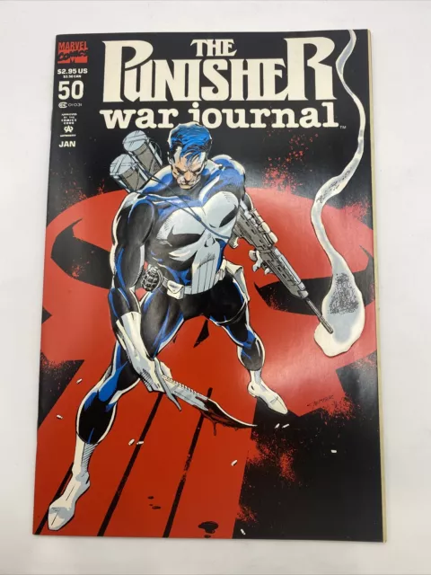 Punisher War Journal #50 Newsstand Variant - NEAR MINT NM -  1993 Marvel Nice!