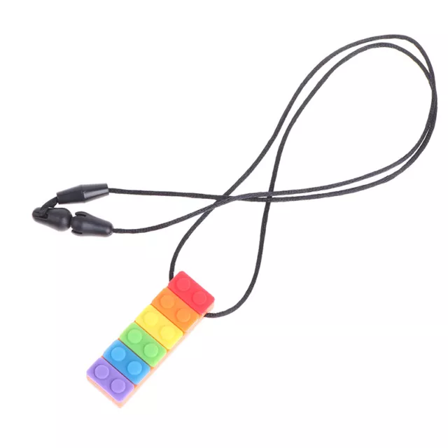 Baby Rainbow Teether Collier Silicone Detr-tz 2