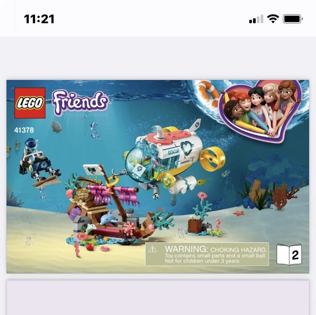 Lego Friends Dolphins Rescue Mission Set