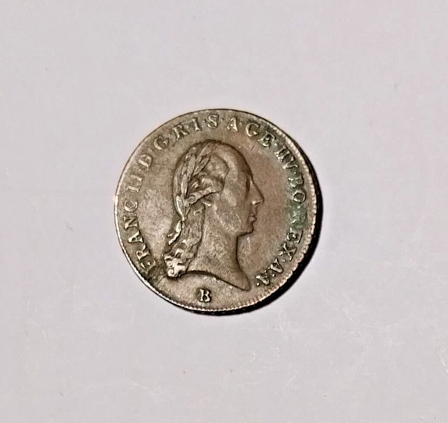 Austrian Empire. Copper Coin of One Kreuzer. Franz II. 1800