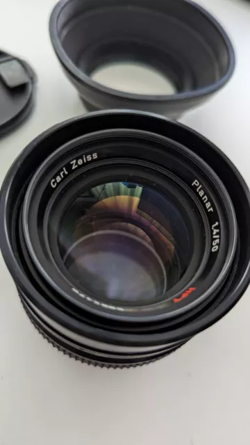 Rollei Carl Zeiss Planar F1.4 50mm HFT Objektiv West Germany Gebraucht