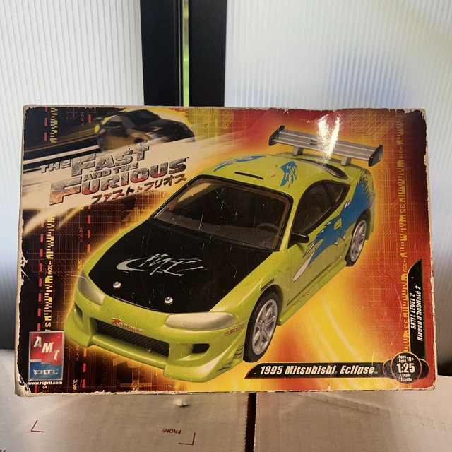 AMT /ERTL THE Fast And The Furious 1995 Mitsubishi Eclipse. Complete ...
