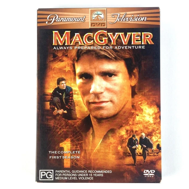 MacGyver : Season 1 (DVD, R4, 2006, 6-Disc Set) Free Fast Tracked Post Vgc
