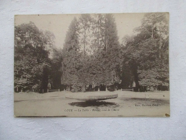 Cpa Back Green Oise 60 Coye The Table Go Hunting
