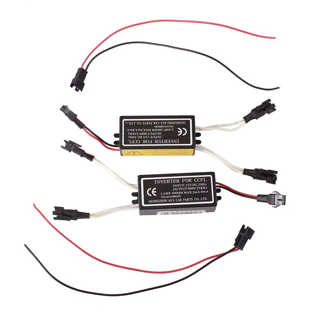 Spare Inverter Ballast for CCFL BMW Angel Eyes Halo Rings Kit 4-outputs Female L